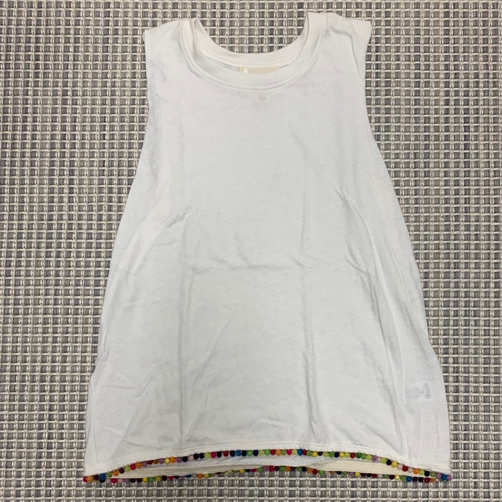 Nation LTD Camden Pom Pom Hem Tank
